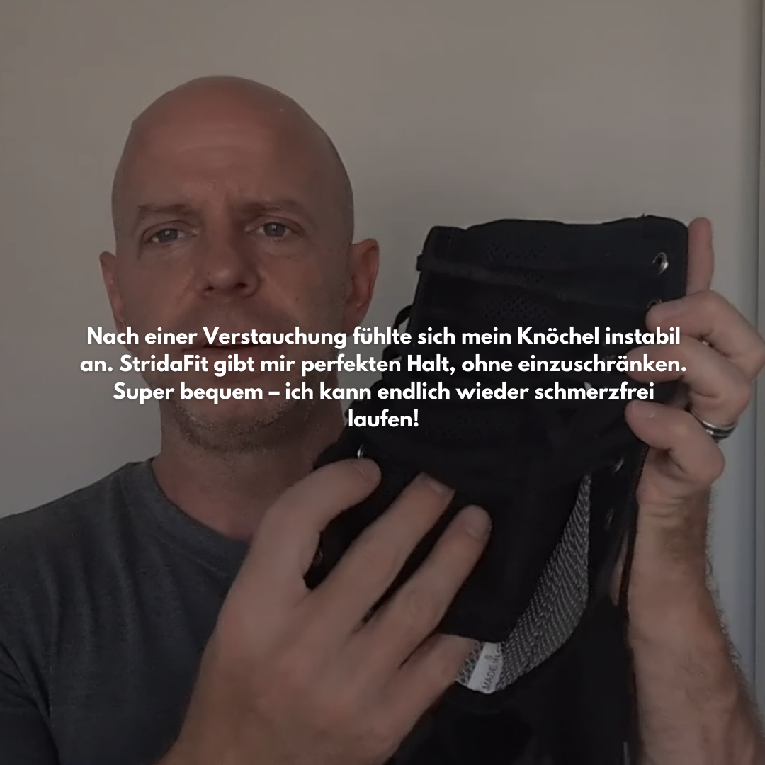 StridaFit: Dein Schutzschild für den Knöchel