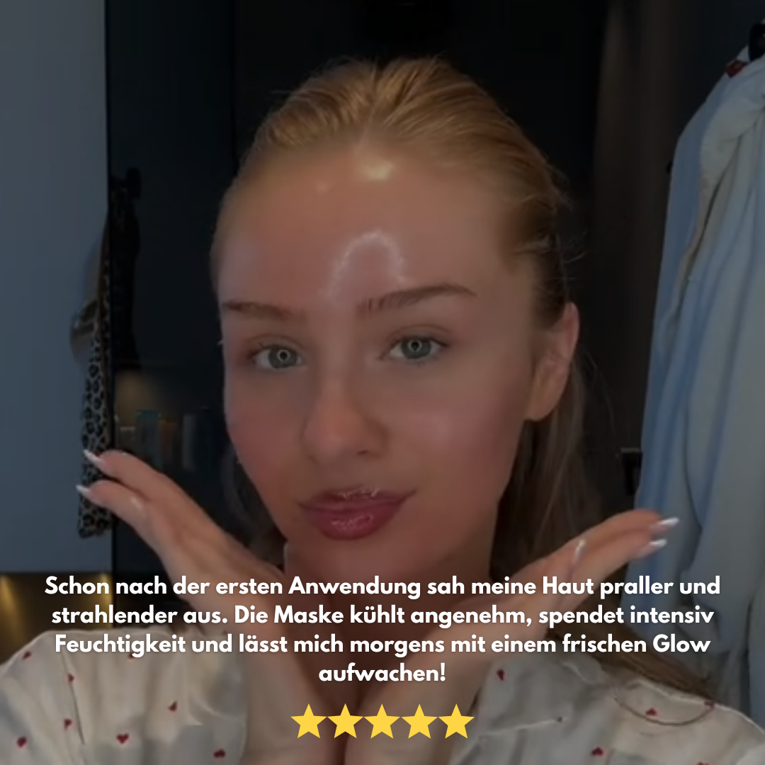 DewyMask: Strahlende Haut über Nacht