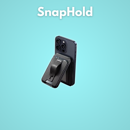 SnapHold: Wallet. Grip. Stand alles in einem.