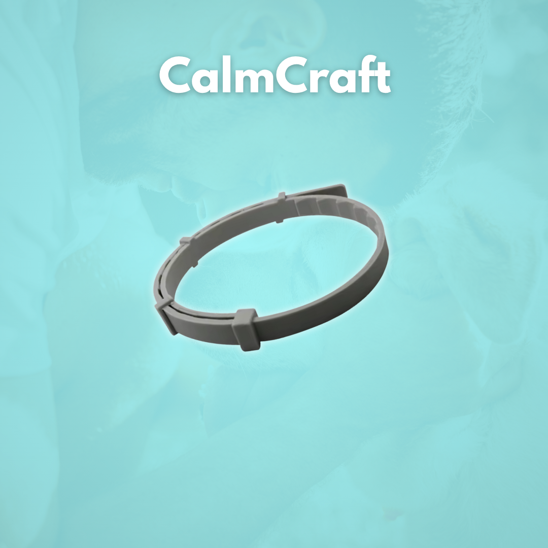 CalmCraft: Beruhigendes Hundehalsband