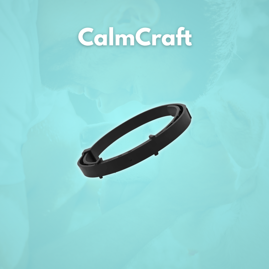 CalmCraft: Beruhigendes Hundehalsband