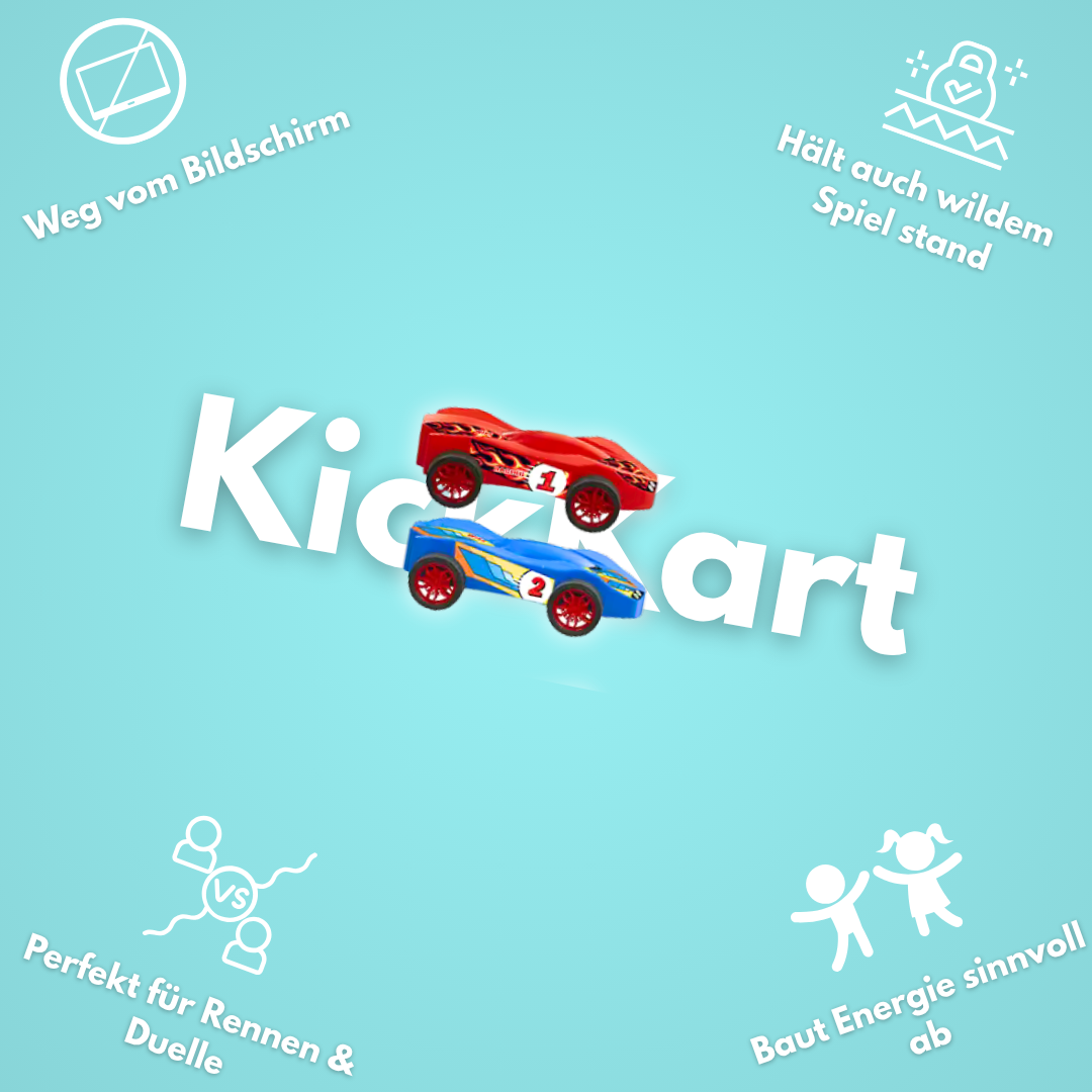 KickKart: Das Spielzeug, das dein Kind wieder Kind sein lässt.