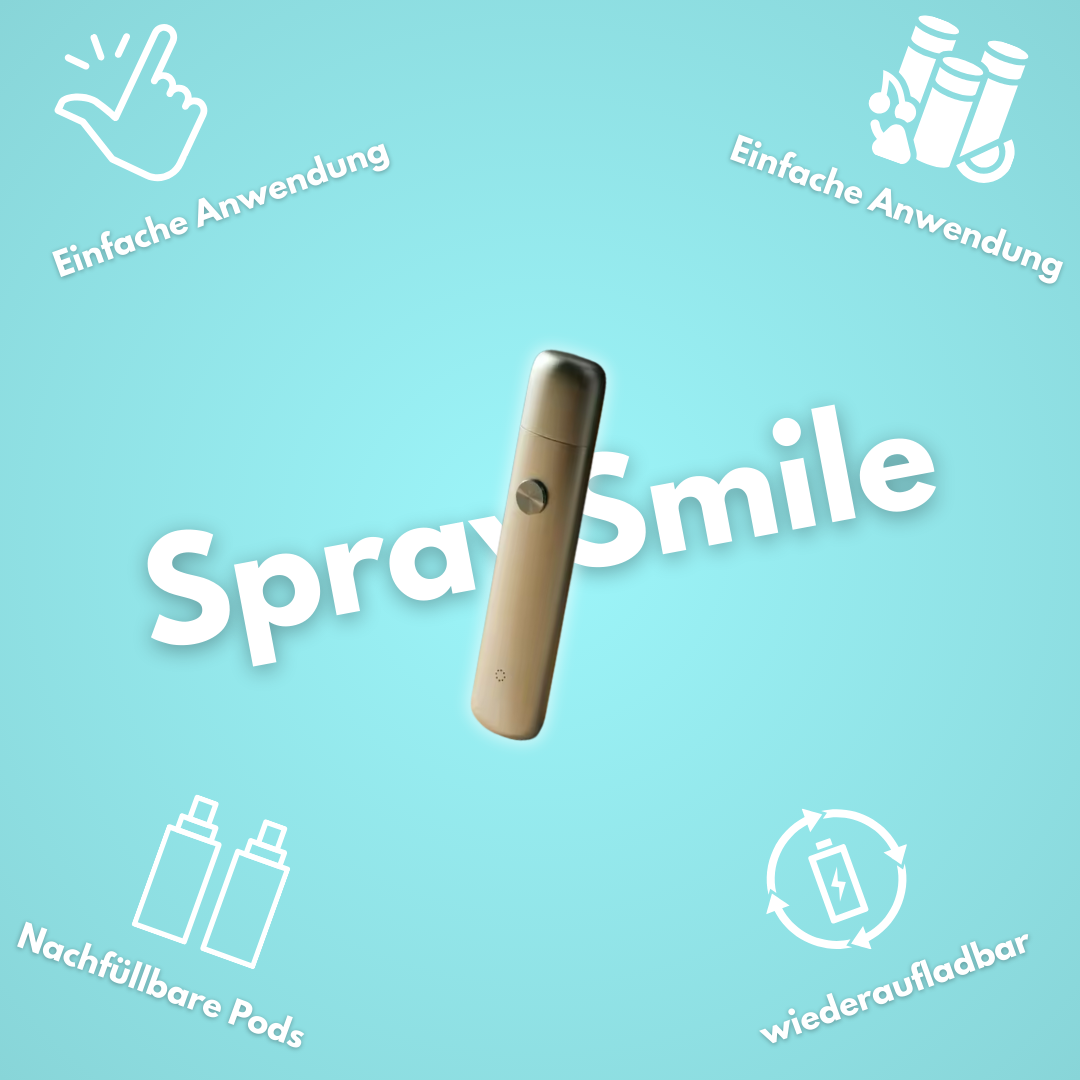 SpraySmile: Nie wieder den Atem anhalten