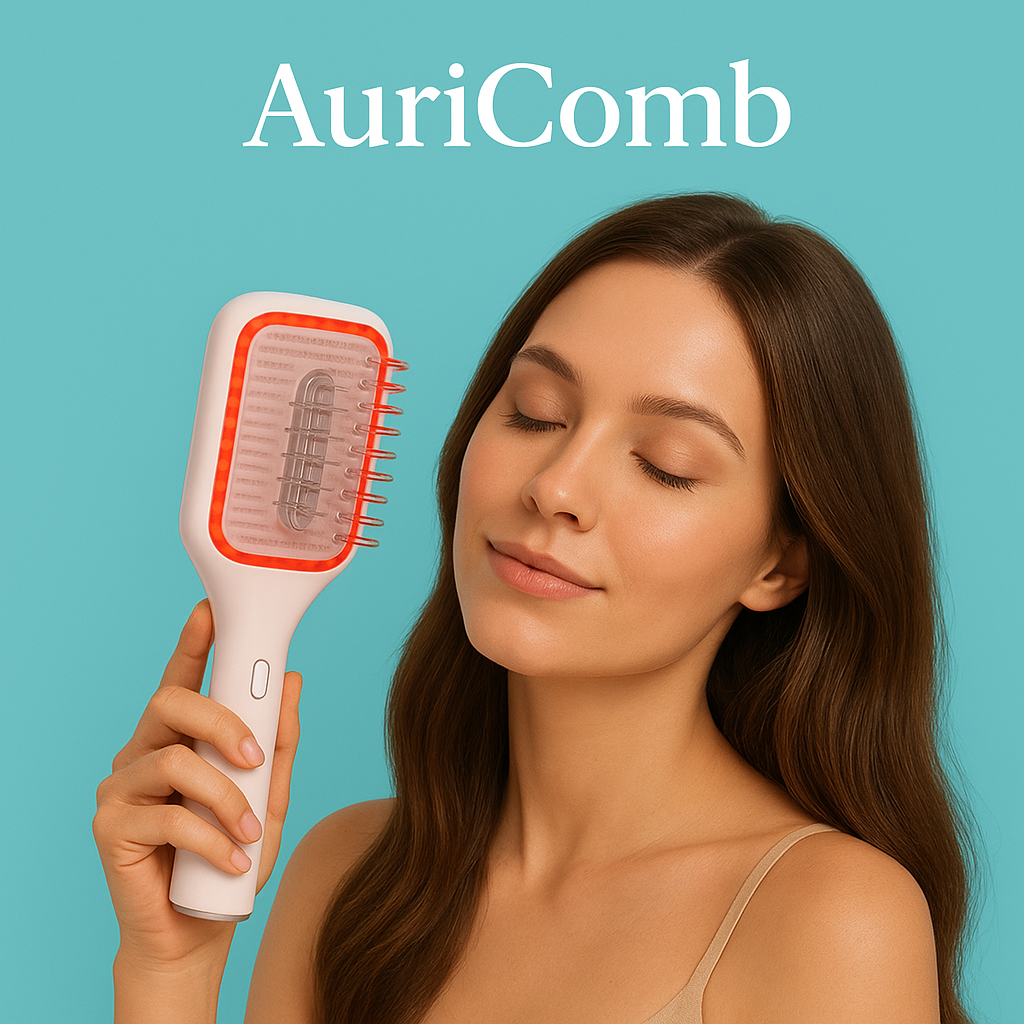 AuriComb: Dichteres Haar beginnt an der Wurzel