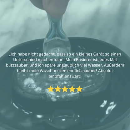 EcoRinse: Weil jede Rasur zählt