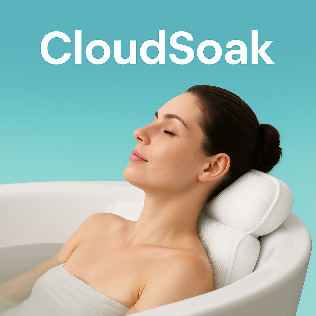 CloudSoak: Das letzte Badekissen, das du je brauchst.