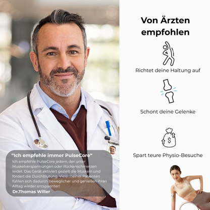 PulseCore: Die Freiheit, schmerzfrei zu leben.