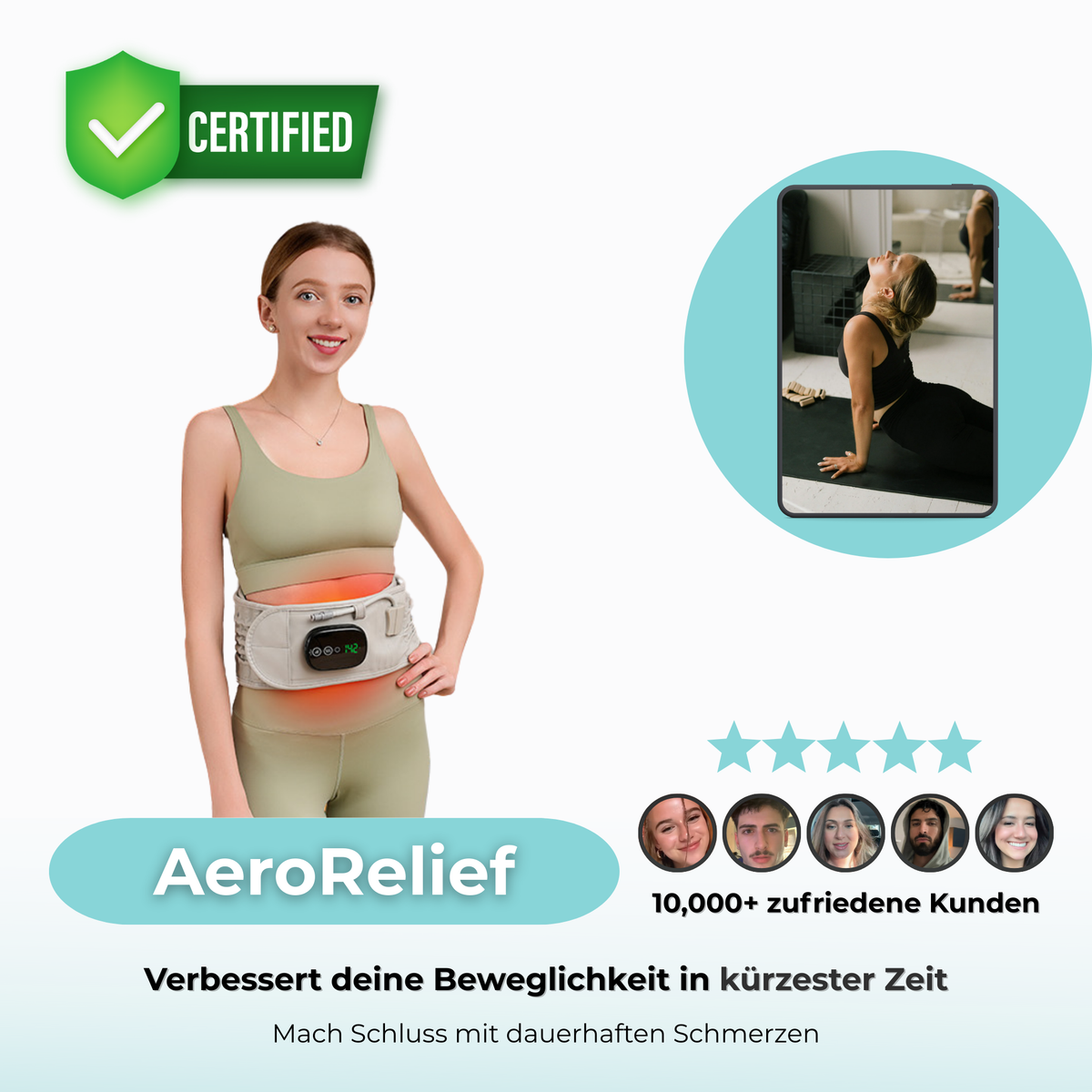 AeroRelief: Wenn dein Rücken dein Leben kontrolliert.