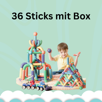 Magnetische Kreativbausteine