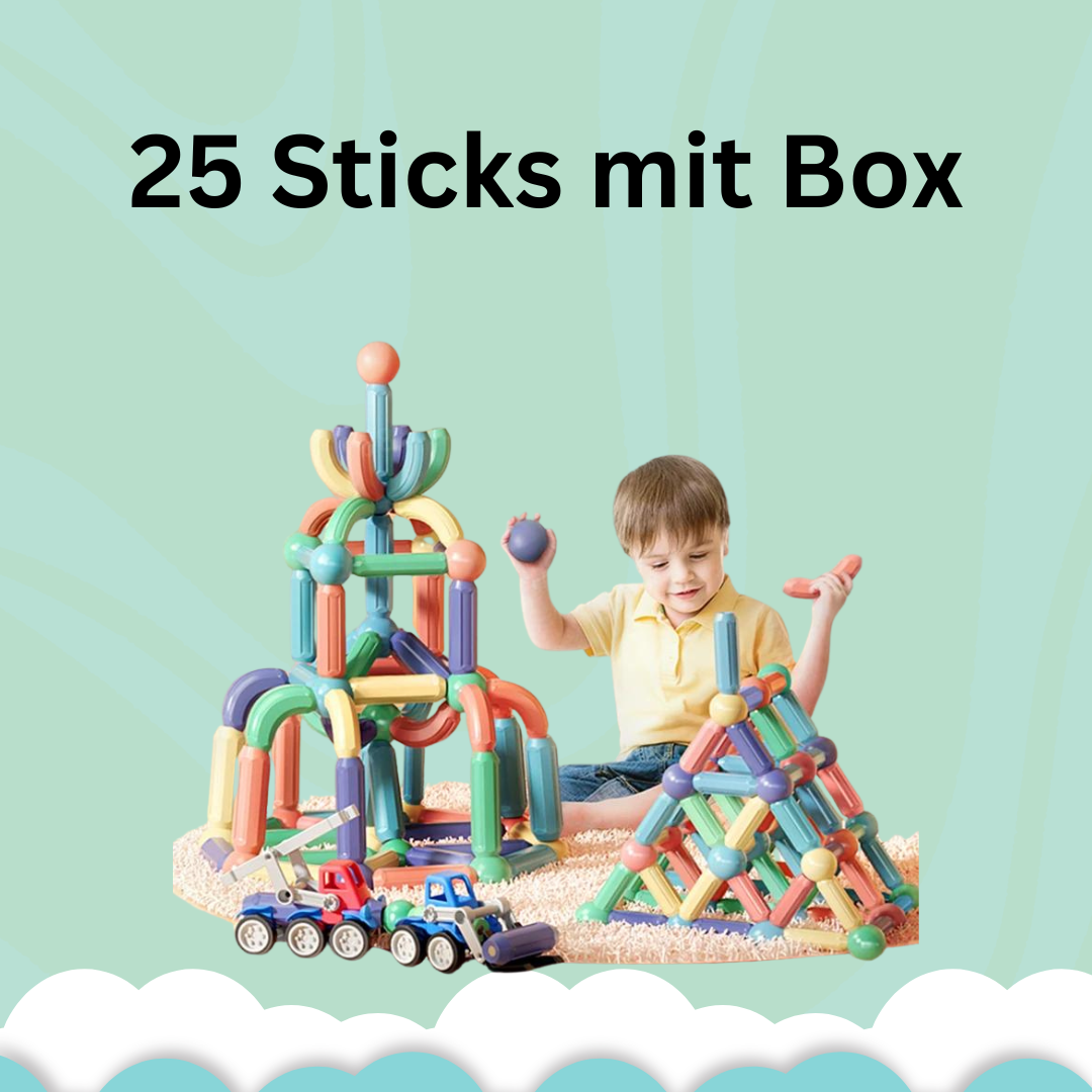 Magnetische Kreativbausteine