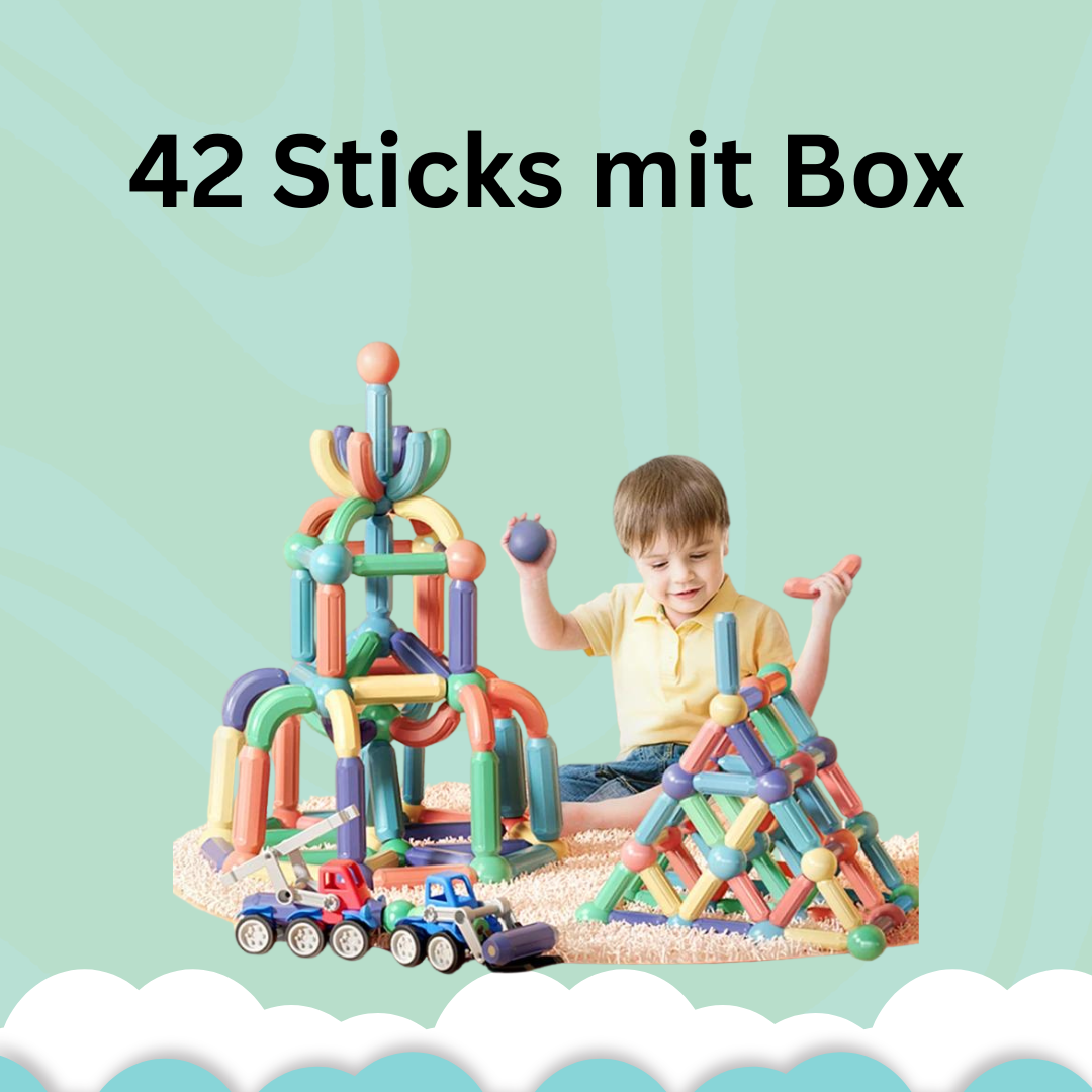Magnetische Kreativbausteine