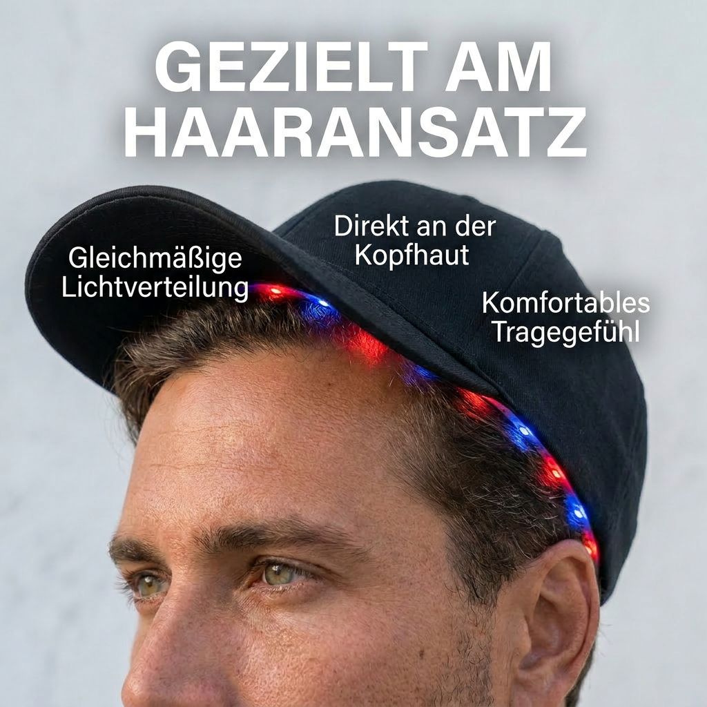 NeoFol - LED Kappe für volleres Haar