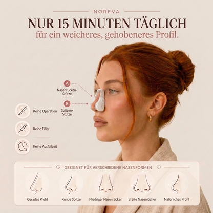 Noreva - Sanfter Nasenclip für eine verfeinerte Nasenkontur